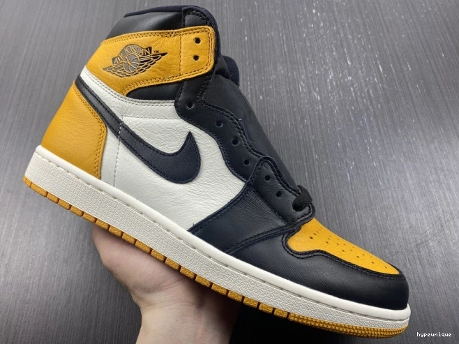 HYPE Jordan 555088-711 Toe OG Yellow High 1 Air 0728